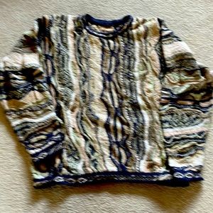 Coogi multi colored pullover sweater